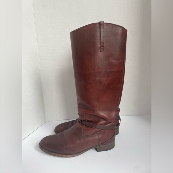 Frye Brown Leather Boots - Picture 4 of 13